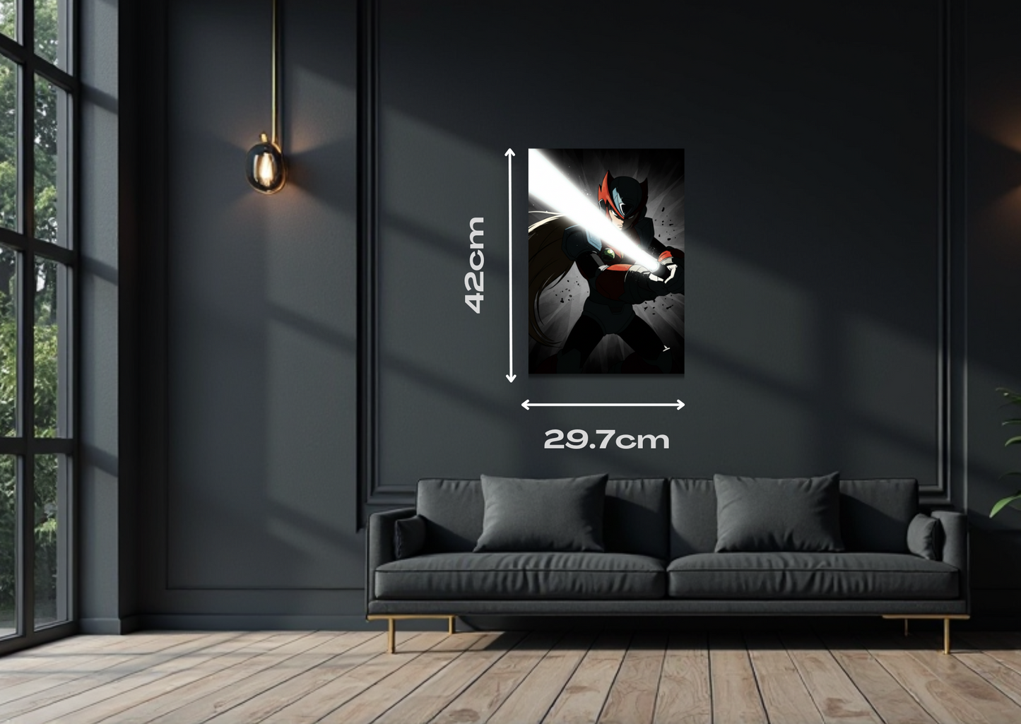 Megaman Zero Metal Poster