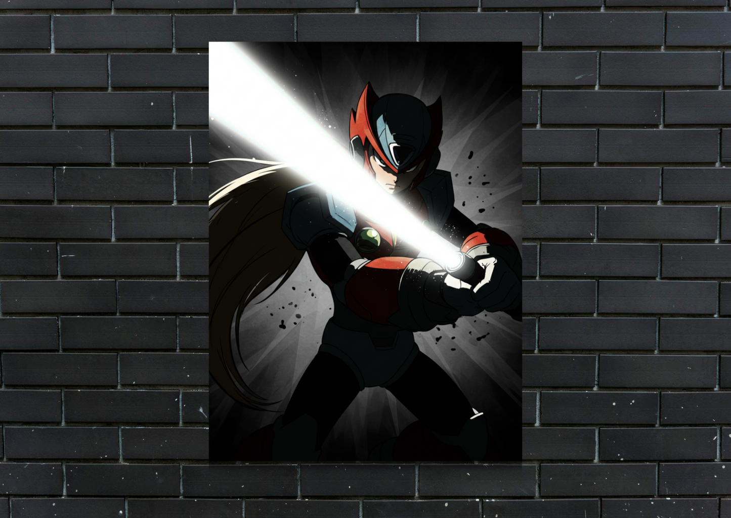 Megaman Zero Metal Poster