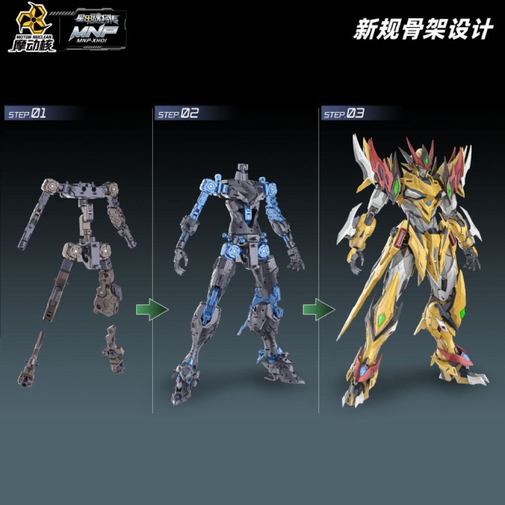 Motor Nuclear Model Kit MNP-XH01 Bai Qi