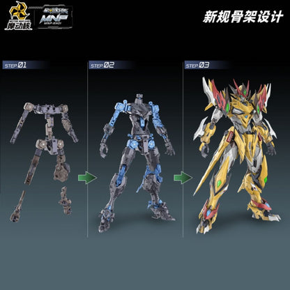 Motor Nuclear Model Kit MNP-XH01 Bai Qi Damaged Box