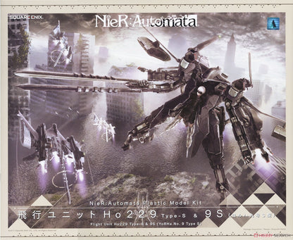 NieR:Automata: Plastic Model Kit Flight Unit Ho229 Type-S & 9S (YoRHa No.9 Model S)