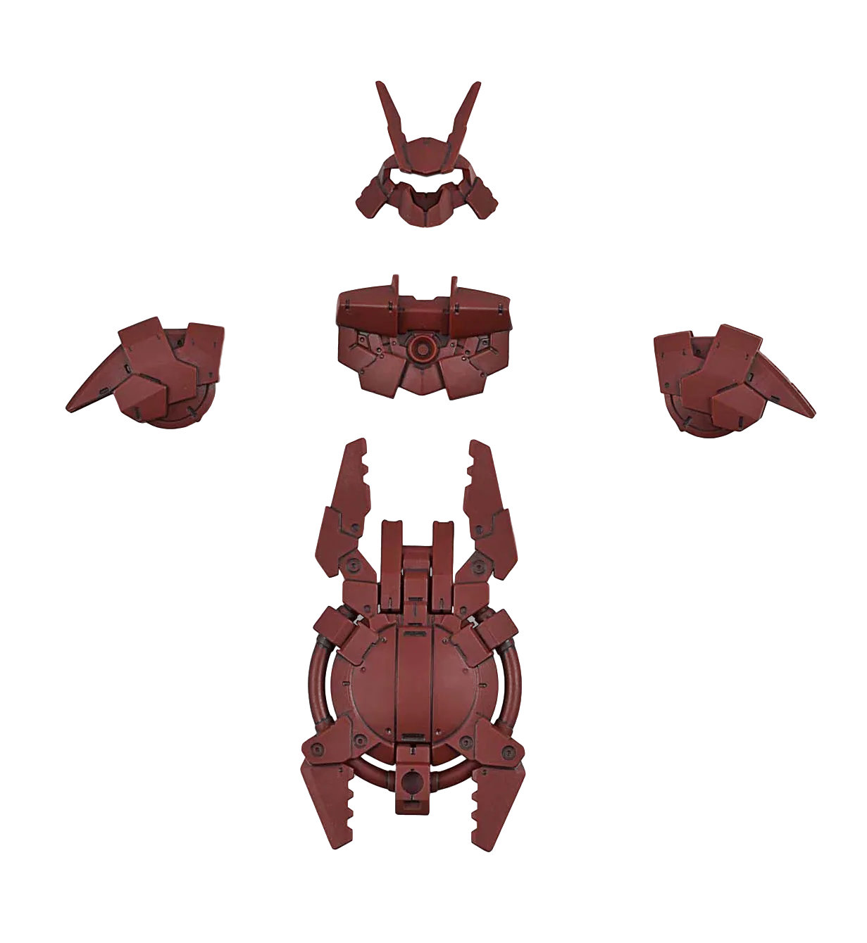 30MM Option Armor #05 for Close Fighting (Portanova Exclusive) Dark Red