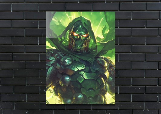 Dr Doom Powers Metal Poster