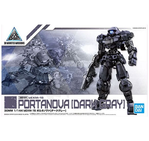 30MM #05 bEMX-15 Portanova Dark Gray