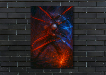 Devil may cry Dante Metal Poster-Gaming Wall Decor
