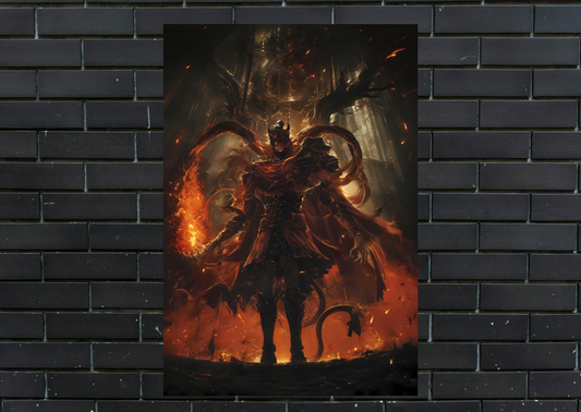 Elden Ring Messmer Metal Poster-Gaming Wall Decor