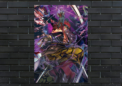 One Piece Captain Kid TCG Metal Poster-Anime Wall Decor