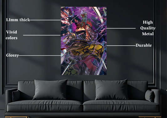 One Piece Captain Kid TCG Metal Poster-Anime Wall Decor