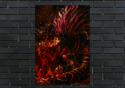 Elden Ring Malekith Metal Poster-Gaming l Wall art