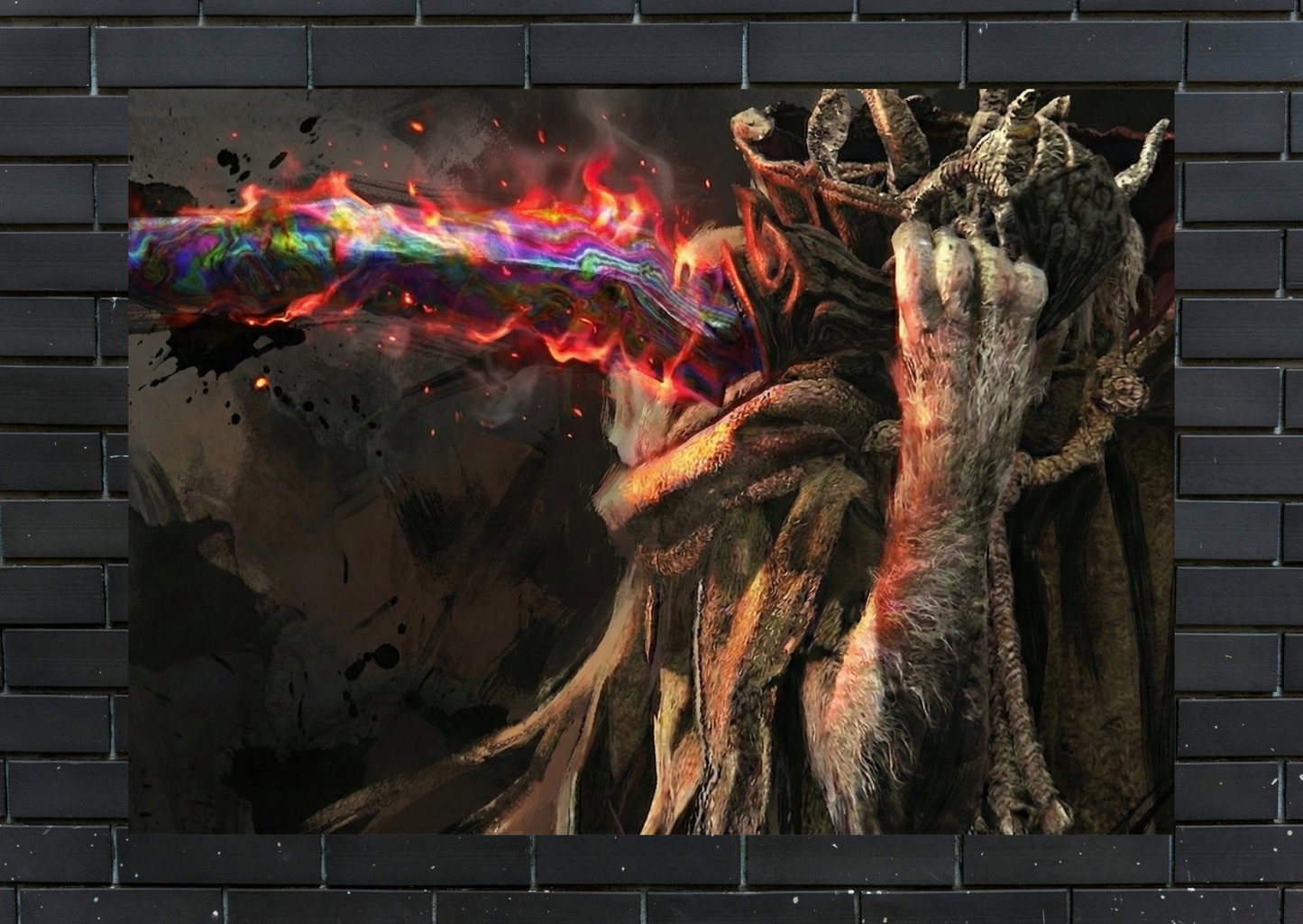 Elden Ring Morgott Metal Poster-Gaming l Wall art