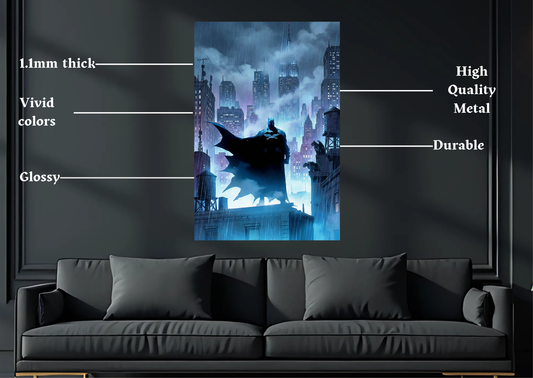Batman Metal Poster-DC l Wall art