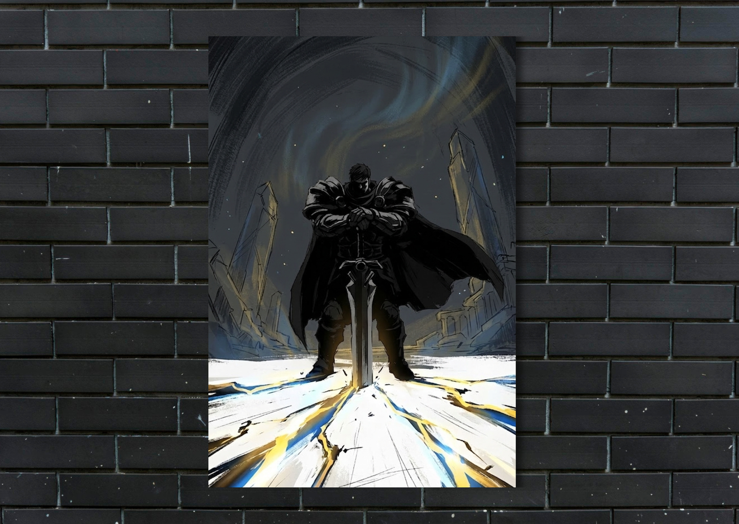 LoL Garen Metal Poster-Gaming Wall Decor