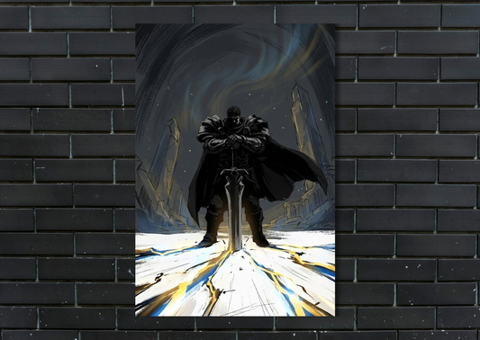 LoL Garen Metal Poster-Gaming Wall Decor