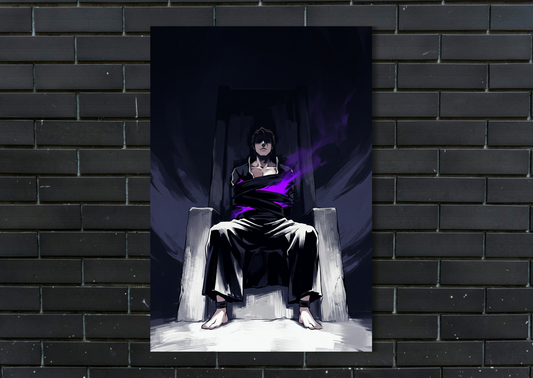 Bleach Aizen Metal Poster-Anime Wall Decor