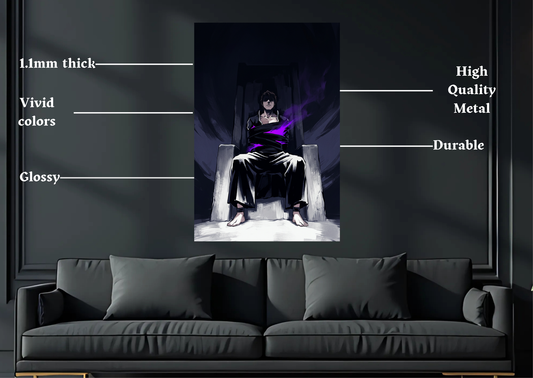 Bleach Aizen Metal Poster-Anime Wall Decor