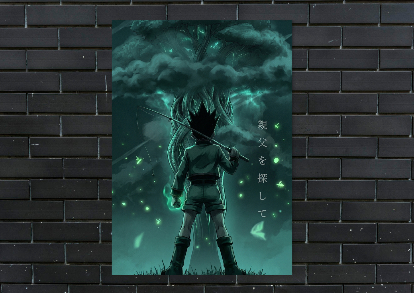 HxH Gon Metal Poster-Anime Wall Decor