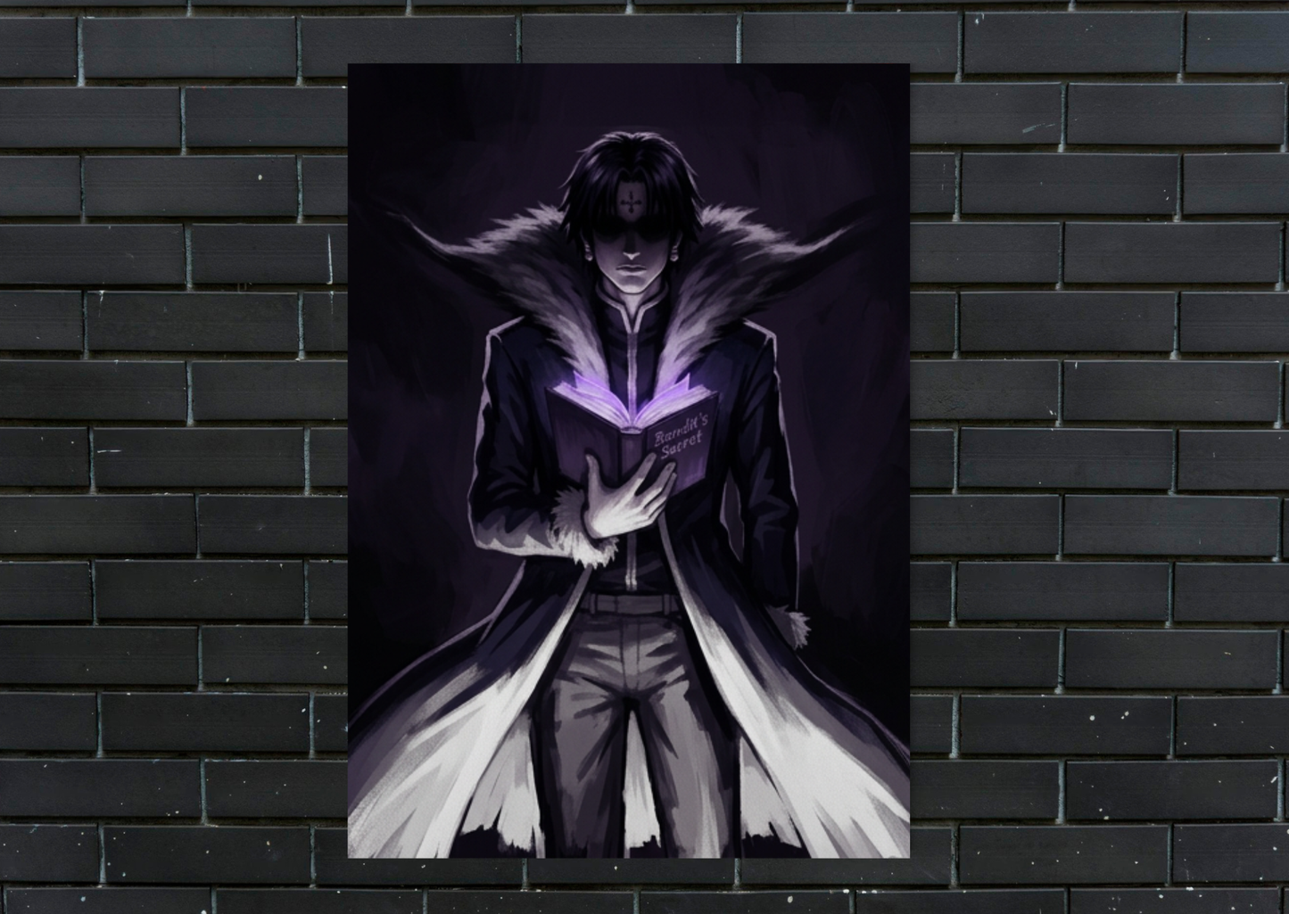 HxH Chrollo Metal Poster-Anime Wall Decor