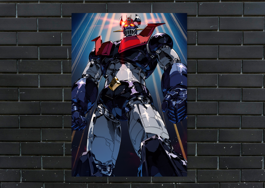 Mazinger classic style Metal Poster-Gaming Wall Decor
