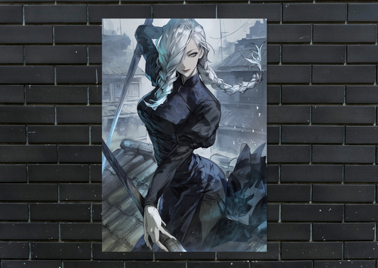 JJK Mei Mei Metal Poster-Anime Wall Decor