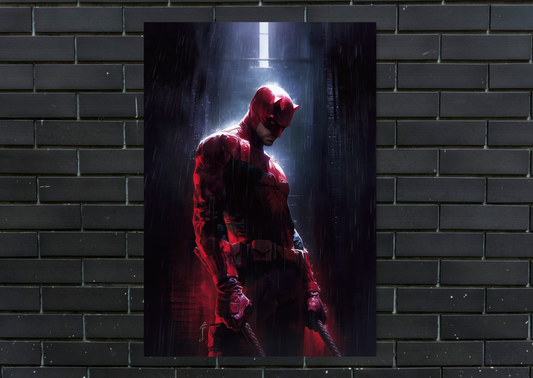 Marvel Daredevil Metal Poster Gaming Wall Decor