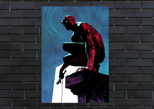 Marvel Daredevil Comic Metal Poster Gaming Wall Decor
