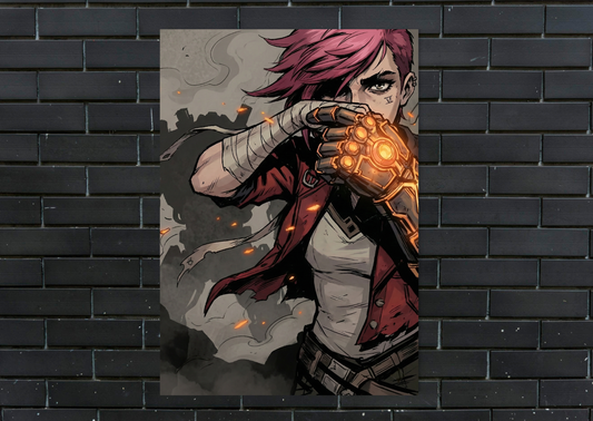 Arcane Vi Metal Poster-Gaming Wall Decor