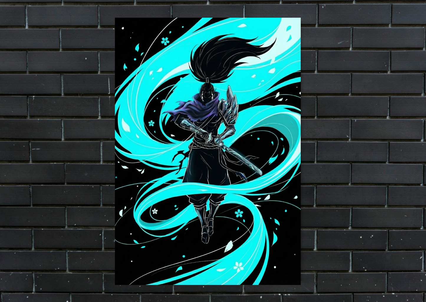 LoL Yasuo Metal Poster-Gaming Wall Decor