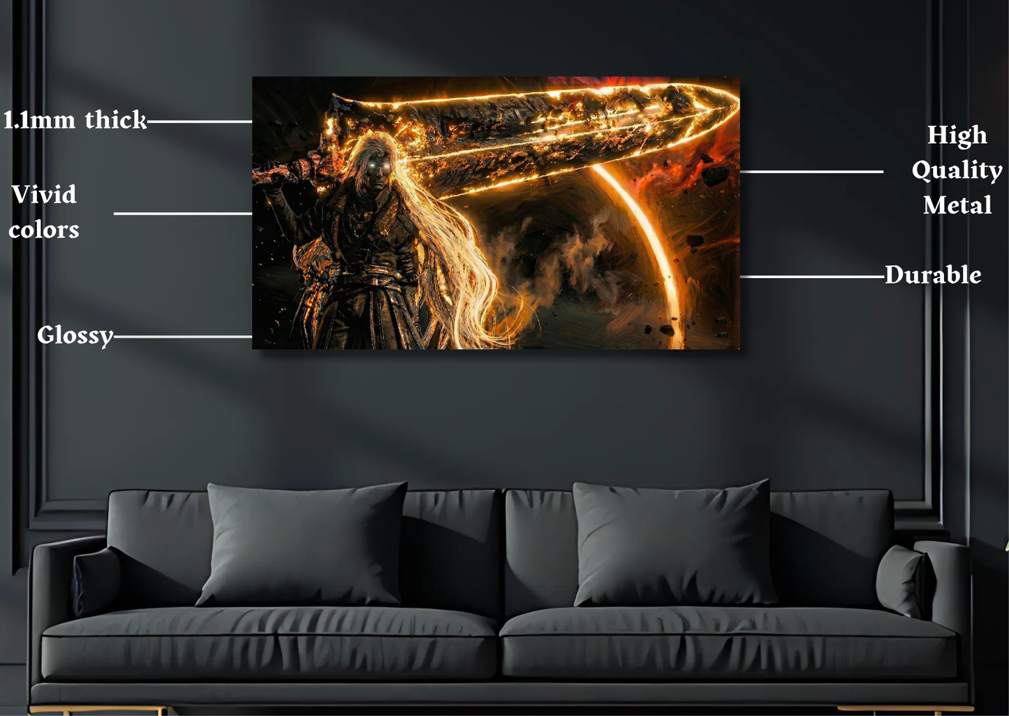 Expedition 33 Simon Metal Poster-Gaming l Wall art