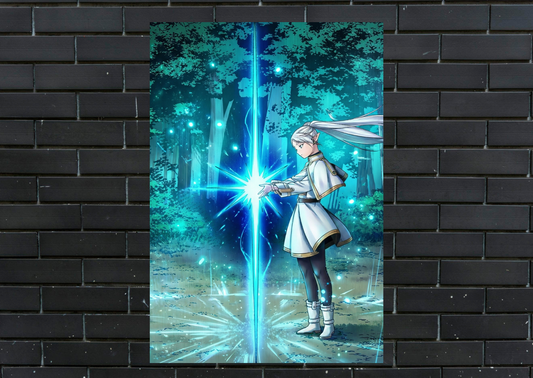 Frieren Energy Metal Poster-Anime l Wall art
