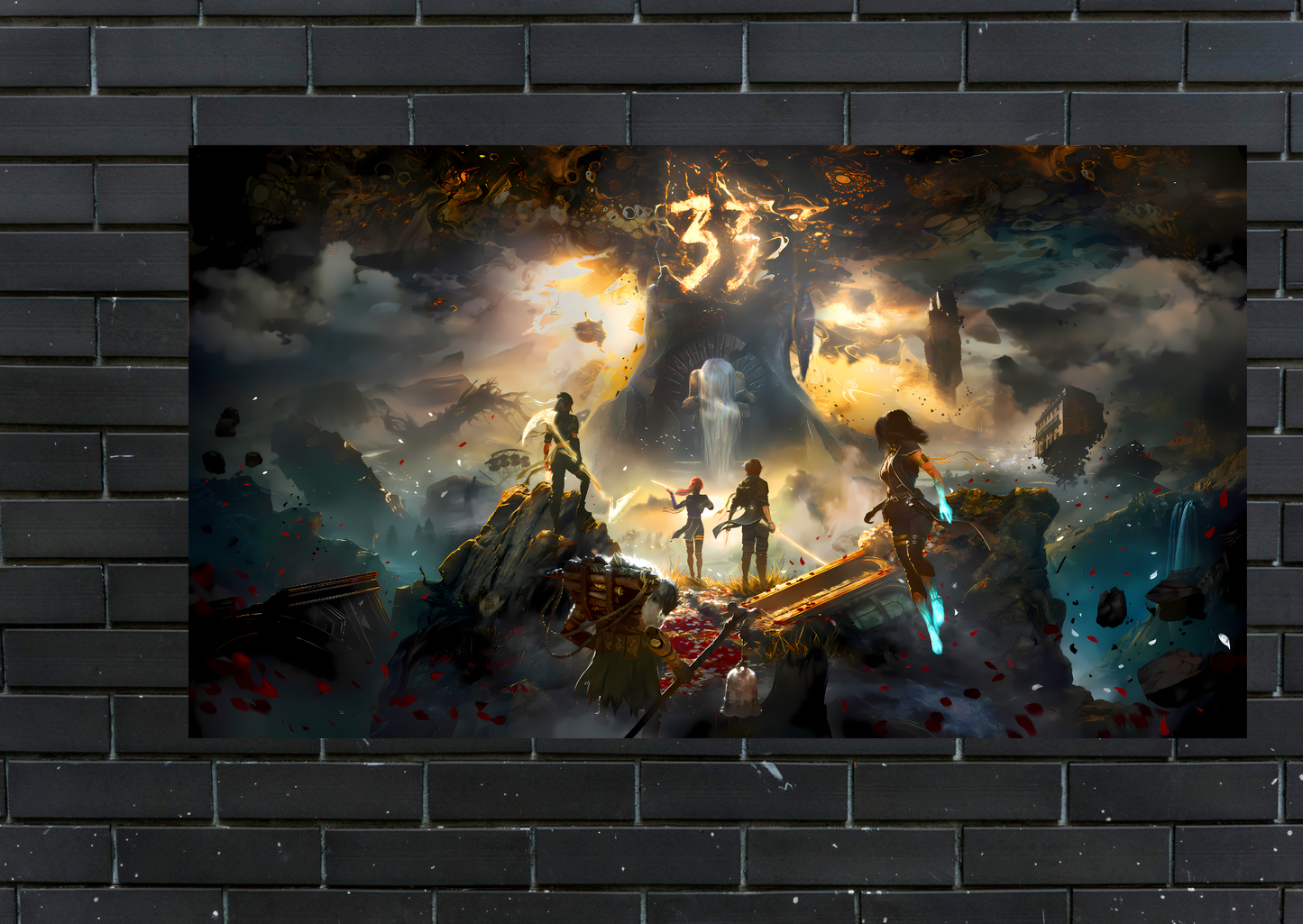 Expedition 33 Metal Poster-Gaming l Wall art