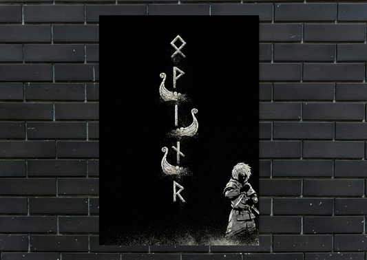 Vinland Thorfinn Enemies Metal Poster Anime Wall Decor