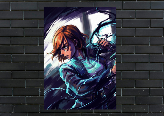 JJK Nobara Kugisaki Metal Poster-Anime Wall Decor