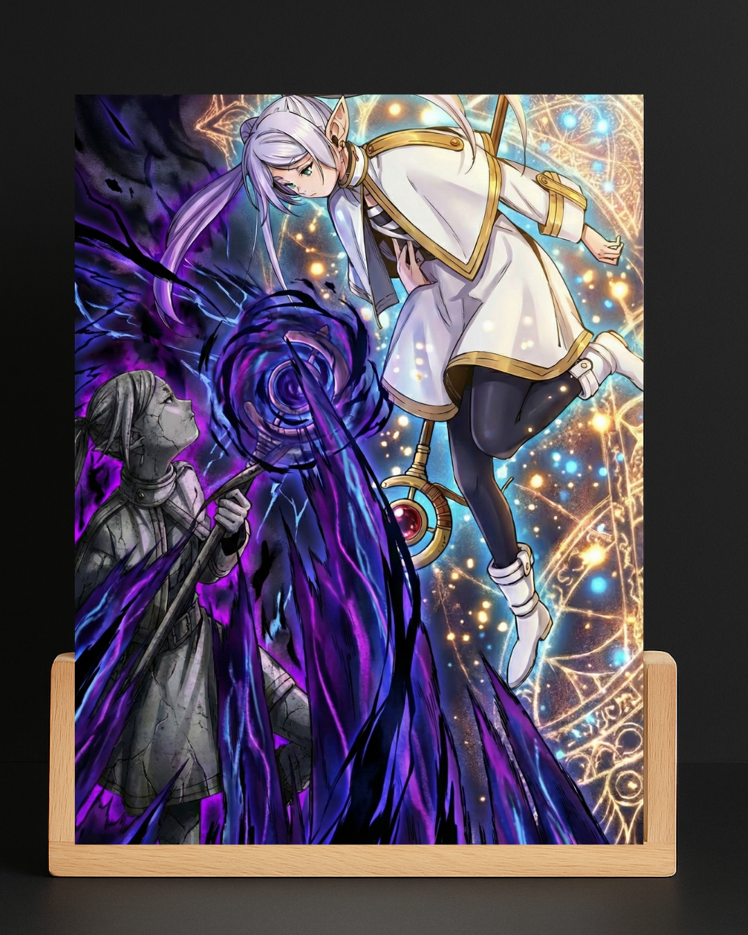 Frieren Duality LED Nightlight-Anime Desk Decor