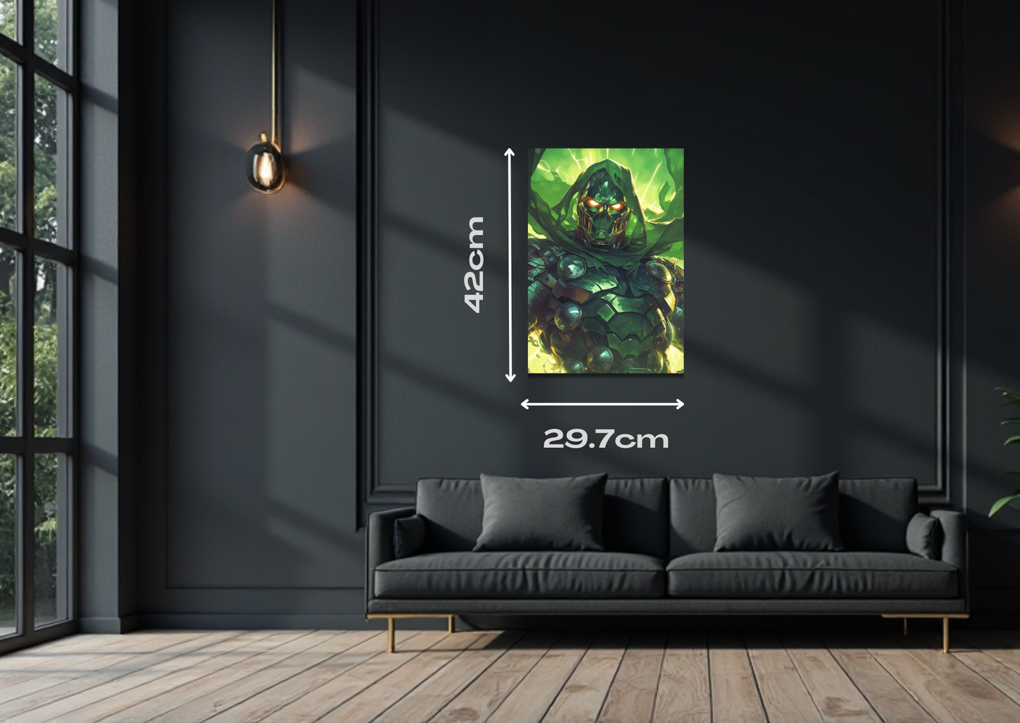 Dr Doom Powers Metal Poster