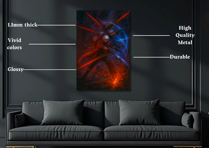 Devil may cry Dante Metal Poster-Gaming Wall Decor