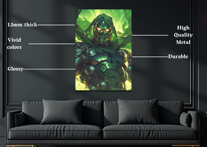 Dr Doom Powers Metal Poster