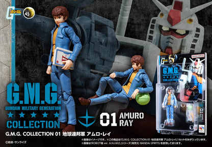 G.M.G. Collection 01 Mobile Suit Gundam Earth Federation Forces Amuro Ray