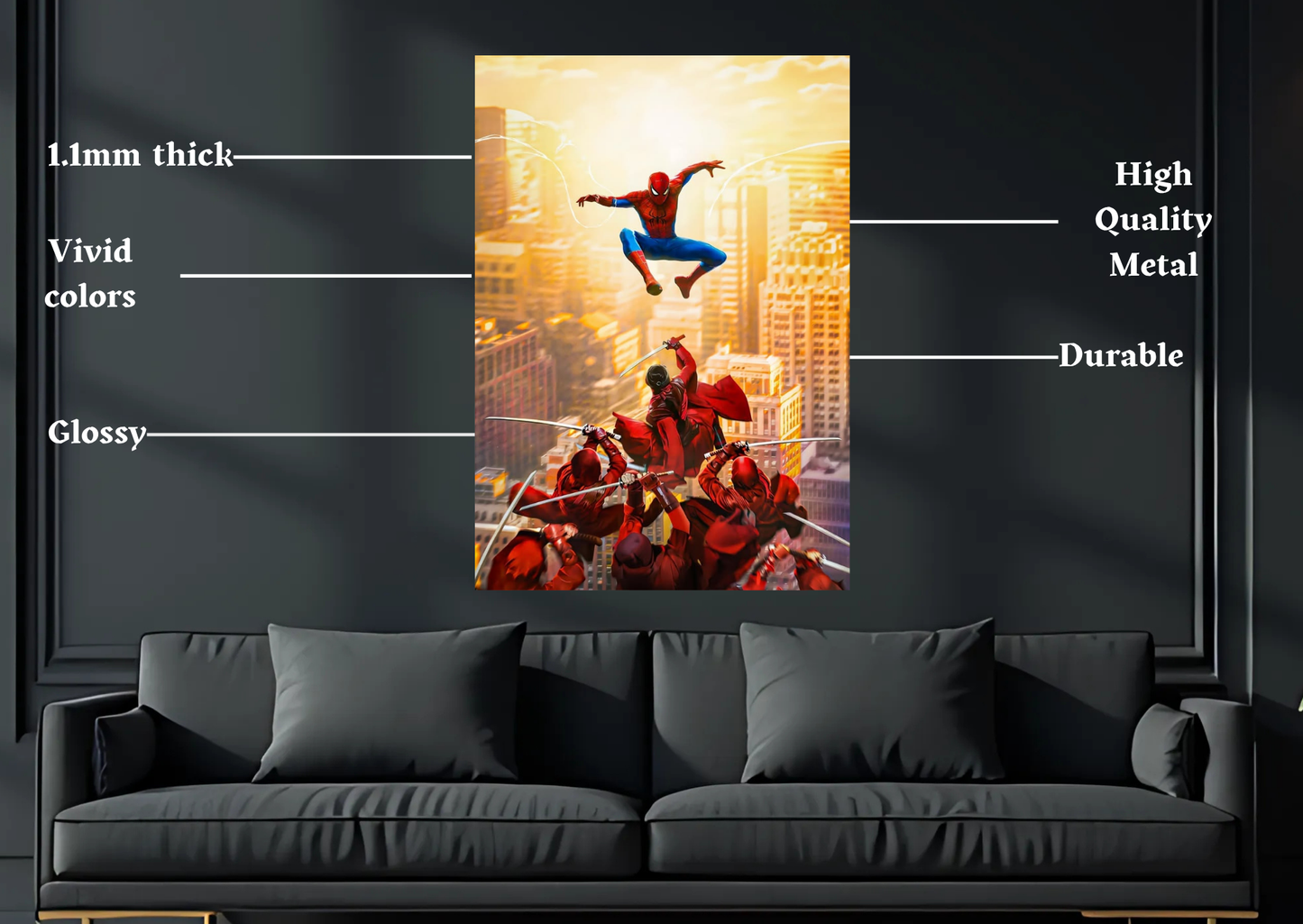 Marvel Spiderman Brand New Day Poster Gaming Wall Decor