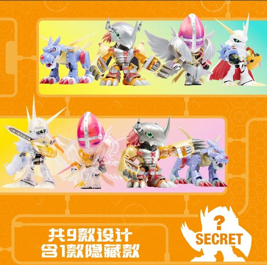 [Random] PlaBako Mini Plastic Model Kit Digimon Adventure Vol. 1 Blind Box