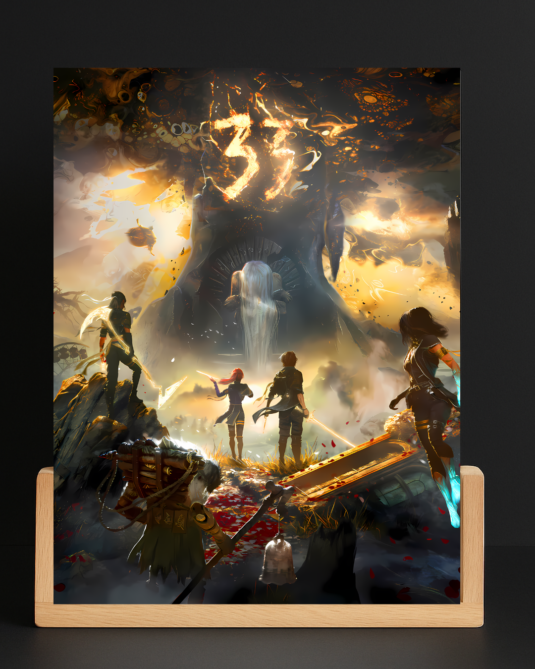 Expedition 33 LED Nightlight-Gaming Desk Decor