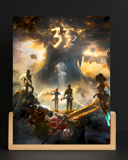 Expedition 33 LED Nightlight-Gaming Desk Decor