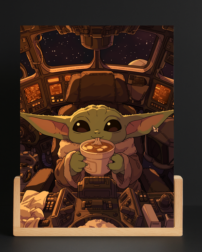 Star Wars Baby Yoda LED Nightlight-SciFi Desk Decor