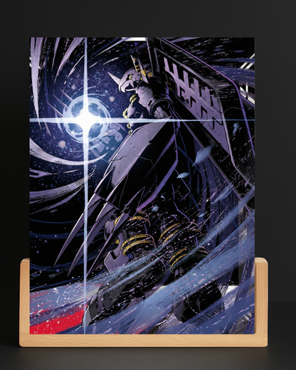 Digimon Black Wargreymon Dark Evolution LED Nightlight-Anime Desk Decor
