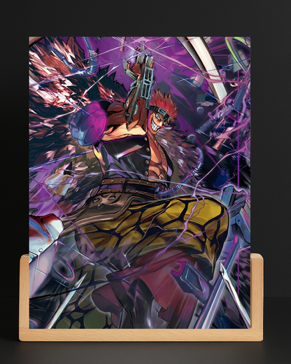 One Piece Captain Kidd Magnetic Arm LED Nightlight-Anime Desk Decor