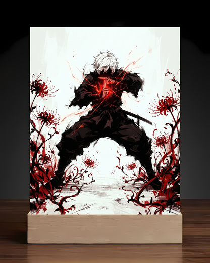 Hell's Paradise Gabimaru LED Nightlight-Anime Desk Decor