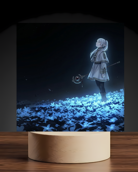 Frieren flowers LED Nightlight-Anime Desk Decor