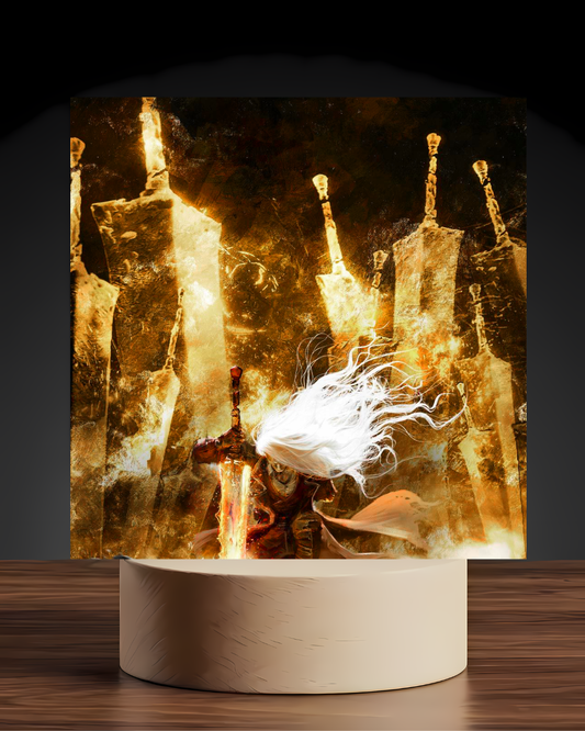 Expedition 33 Simon LED Nightlight-Gaming Desk Decor