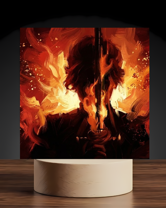 Expedition 33 Maelle Fire LED Nightlight-Gaming Desk Decor