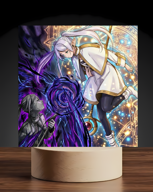 Frieren Duality LED Nightlight-Anime Desk Decor