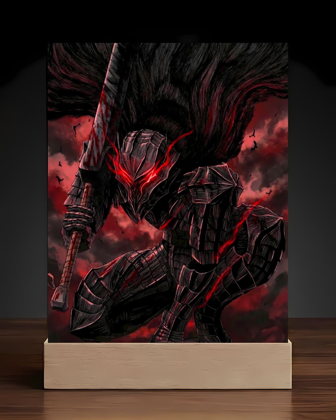 Berserk Armor LED Nightlight-Anime Desk Decor